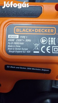 Black & Decker 650w Fúrókalapács Új, egyszer sem használt
