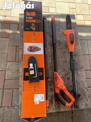 Black & Decker akkus magassági ágvágó