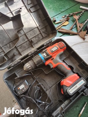 Black & Decker csavarbehajtó, ütvefúró eladó 