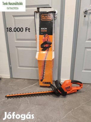 Black & Decker sövénynyíró