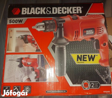 Black & Decker új fúró dobozában 500W 9900Ft Siófok ingyen szállít