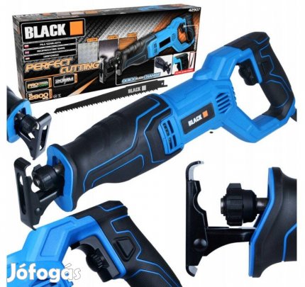 Black elektromos kézi kardfűrész orrfűrész szablyafűrész 700W