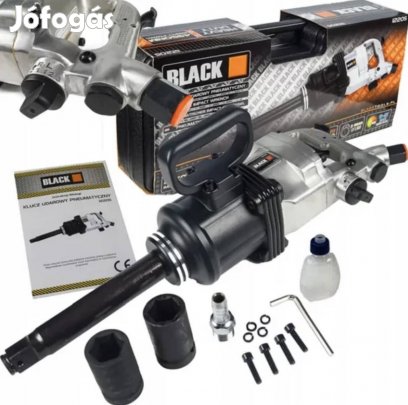 Black ipari légkulcs 1´´ 4950 nm, kofferben, gépi krova fejekkel 