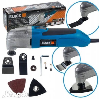 Black többfunkciós multifunkciós kisgép vágó csiszológép 1300W