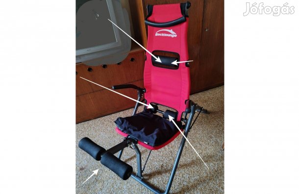 Blacklounge inverziós edzőpad Eladó!