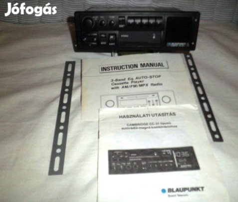 Blaupunk rádió hibátlan garanciás