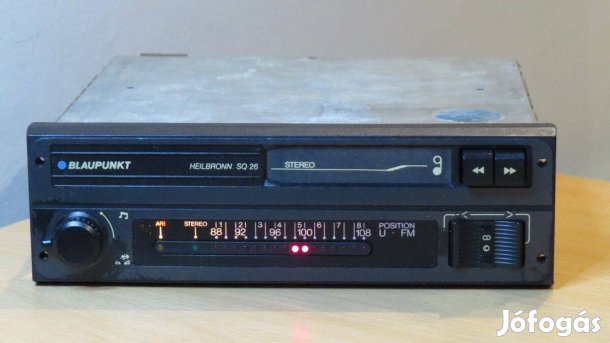 Blaupunkt SQ 26 régi retro rádió autórádió
