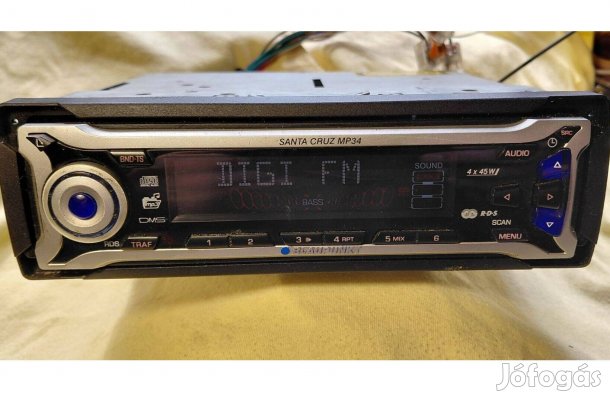 Blaupunkt Santa Cruz MP34, CD autórádió