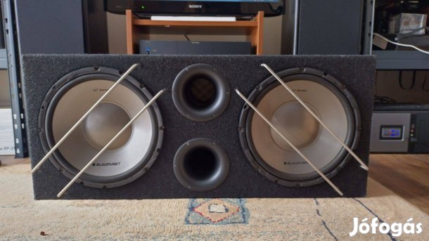 Blaupunkt hangszórós autó mélyláda, subwoofer