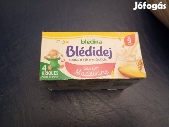Bledina Blédidej - Tejcereal Madeleine - 9 hónapos kortól - 4 x 250ml