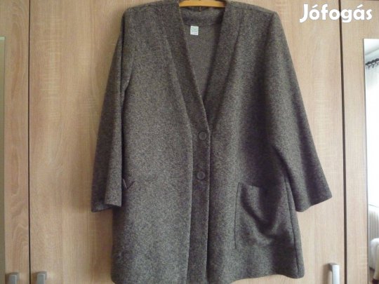 Blézer, női felső, kiskabát vastag anyagból 2XL, Új