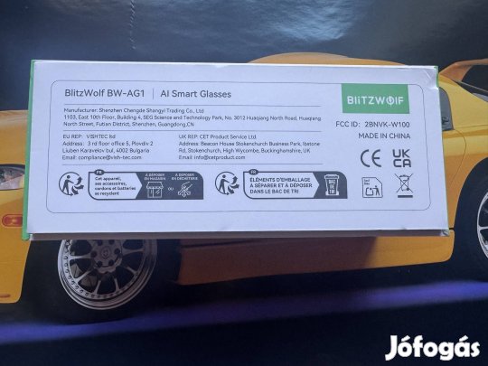 Blitzwolf BW-AG1 AI okos szemüveg fotokromatikus