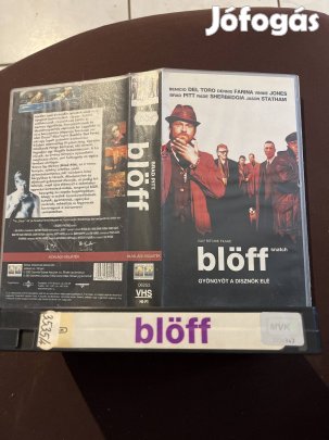 Blöff vigjáték vhs 