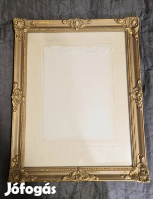 Blondel régi aranyszínű képkeret 30x40cm akció!