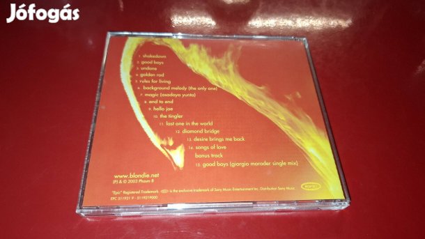Blondie  The Curse Cd 2003