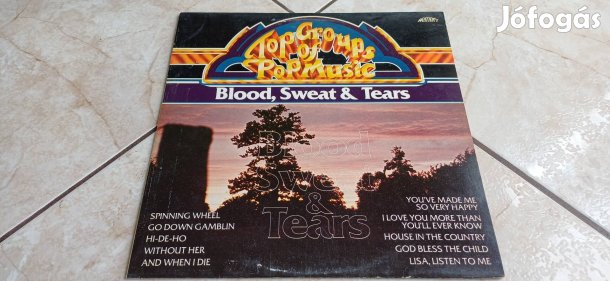 Blood Sweat and Tiers bakelit hanglemez