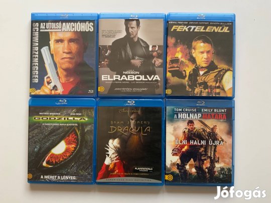 Blu-ray filmcsomag 3 eladó