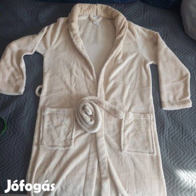 Blue Motion bézs mikroplüss fürdőköpeny