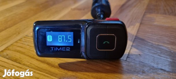 Bluetooth FM transzmitter micro sd, usb és jack csatlakozóval 