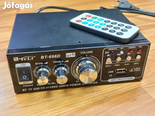 Bluetooth erősítő, rádió