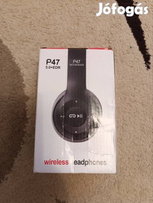 Bluetooth fejhallgató új 