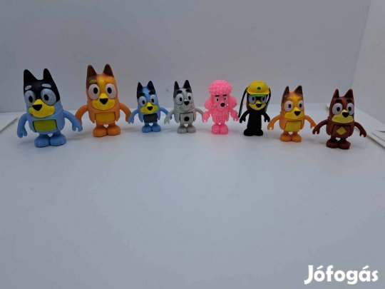 Bluey Bingo 8 darabos figura készlet
