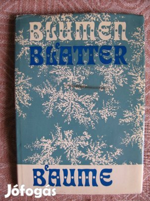 Blumen Blätter Bäume német nyelvű, könyv