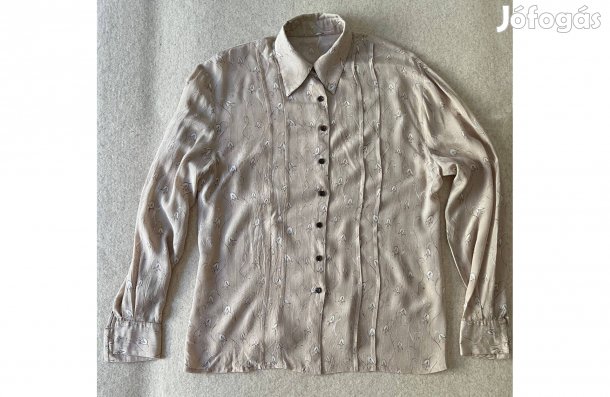 Blúz - selyem női felső, ing M-L. 40-42