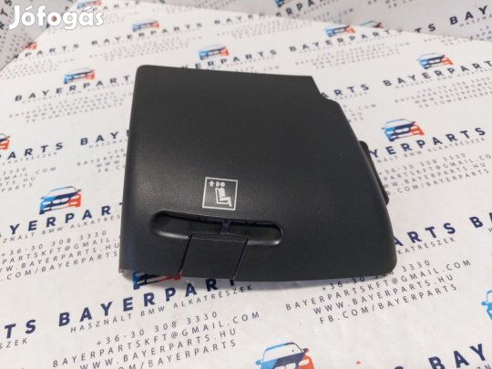 Bmw E46 compact fekete bal hátsó biztonsági öv csomagtér borítás burk