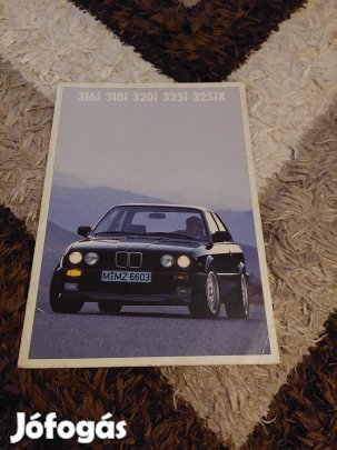 Bmw e30 prospektus katalógus