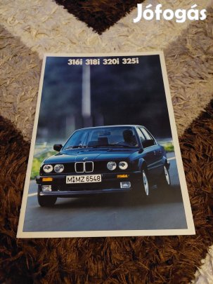 Bmw e30 prospektus katalógus