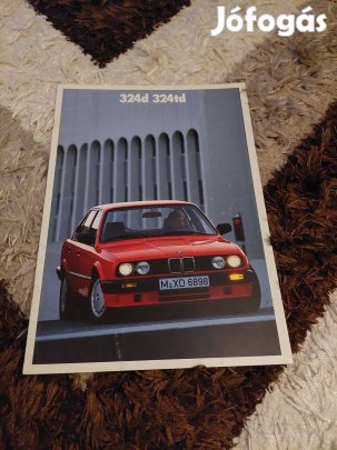 Bmw e30 prospektus katalógus