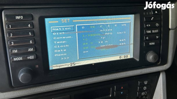 Bmw e39 16:9 navi kijelző