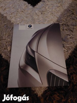Bmw e63 e64 630i 650i gyári kezelési útmutató könyv katalógus