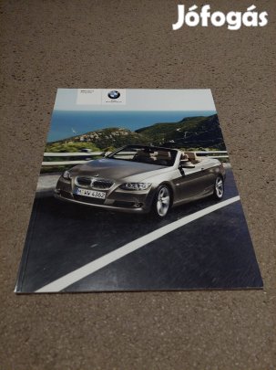 Bmw e93 cabrio prospektus katalógus