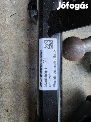 Bmw gyári g01 elektromos vonóhorog 