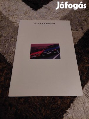 Bmw m3 e36 és m5 e34 prospektus katalógus