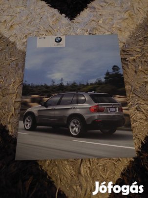 Bmw x5 x6 gyári kezelési útmutató könyv katalógus