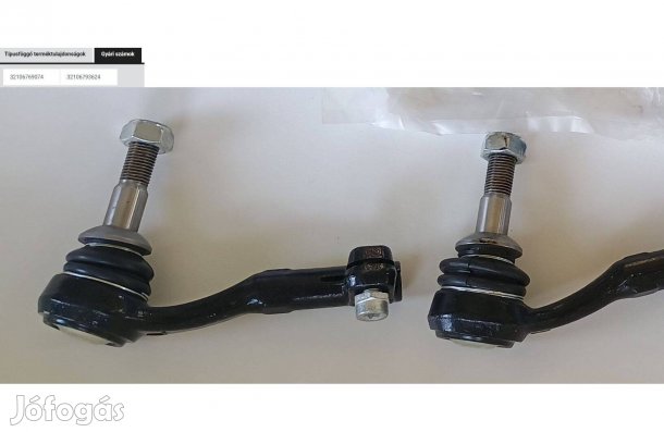 Bmwe90 kormány gömbfej