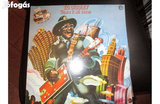 Bo Diddley bakelit hanglemezek eladók