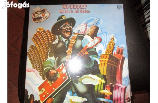Bo Diddley bakelit hanglemezek eladók