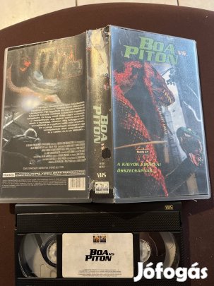 Boa vs piton horror vhs 