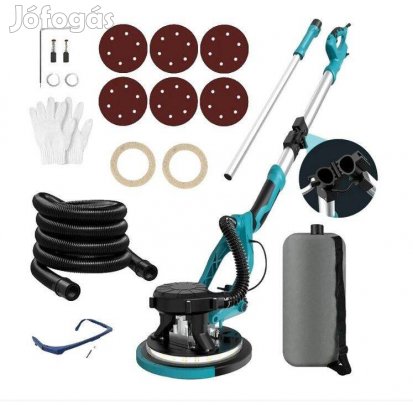 Boashi elektromos ledes falcsiszoló gipszkartoncsiszoló zsiráf 2800W