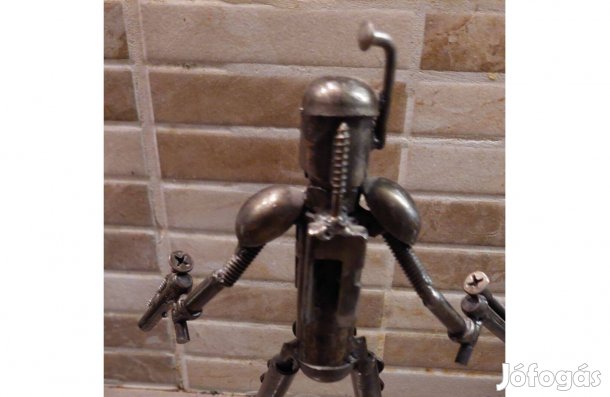 Boba Fett fém szobor