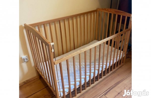 Bobas állítható kiságy matraccal