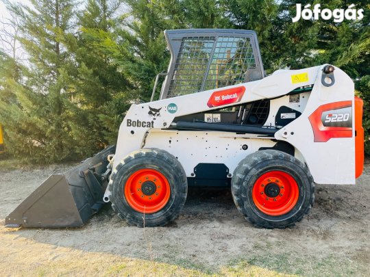 Bobcat S220 3,4t csúszókormányzású munkagép