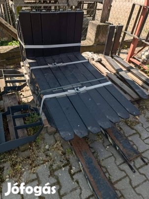 Bobcat paláston gyári új raklapvilla