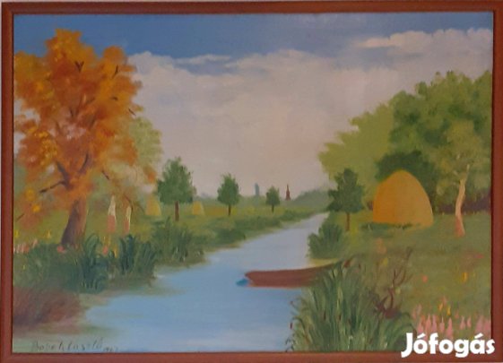 Bobek László festmény