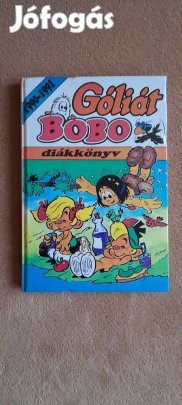 Bobo Góliát Diákkönyv 1990- 1991 képregény