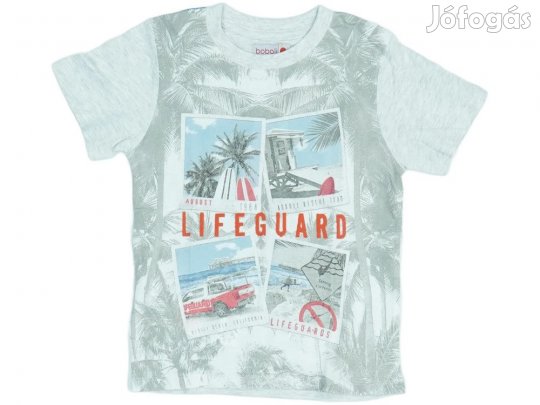 Boboli Új (címkés) Fiú Póló (Méret: 104)